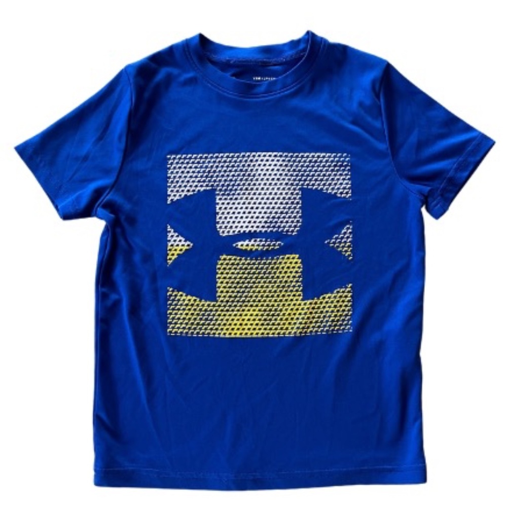Boy's Under Armour Loose Fit Heat Gear T-shirt Size S